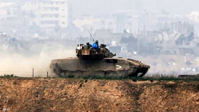 دبابة حرب غزة