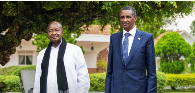 حميدتي وموسيفيني كمبالا