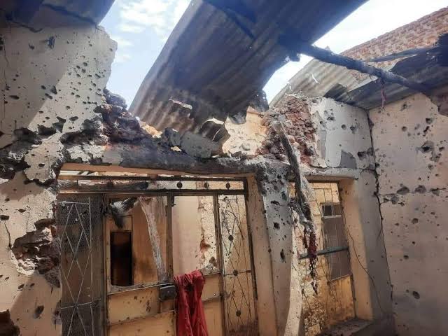 قصف الطيران نيالا