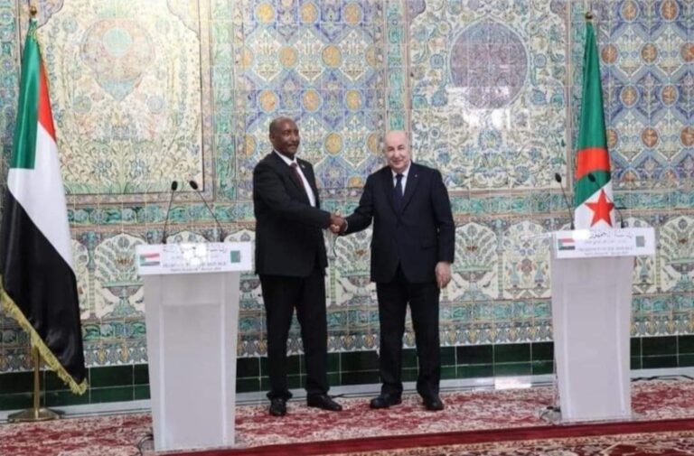 البرهان والرئيس تبون