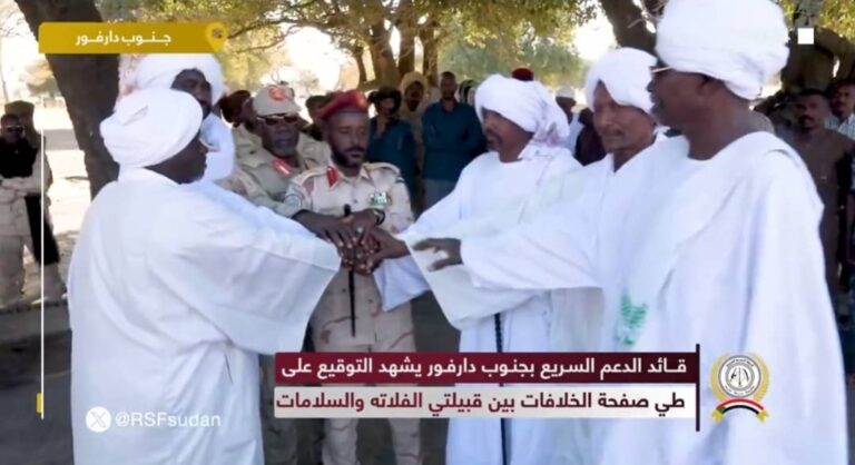 طي الخلافات بين قبيلتي الفلاتة والسلامات