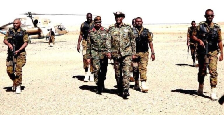 البرهان في المطار