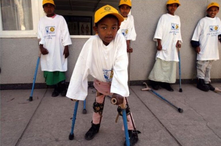 شلل الأطفال في السودان