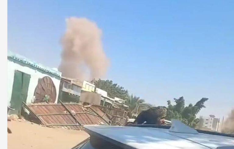 دقصف الطيران لمنطقة نعيمة