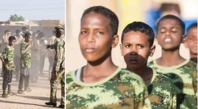 الجيش يجند الأطفال