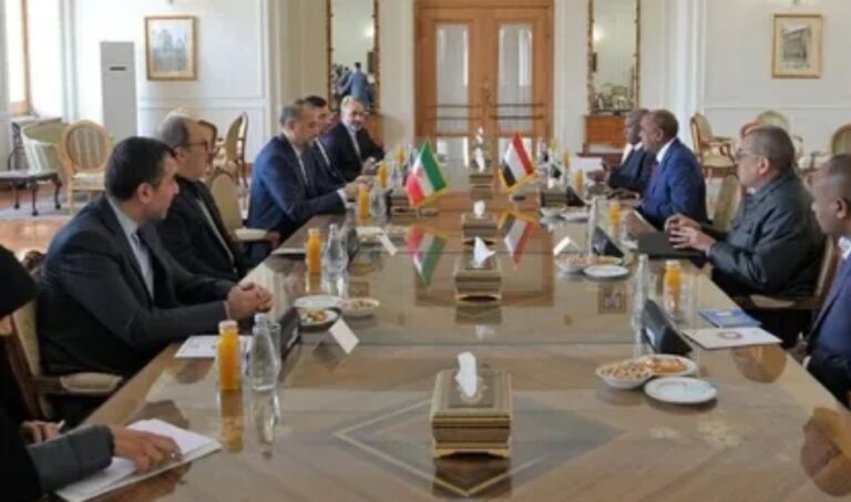 الحكومة الايرانية والوفد السوداني