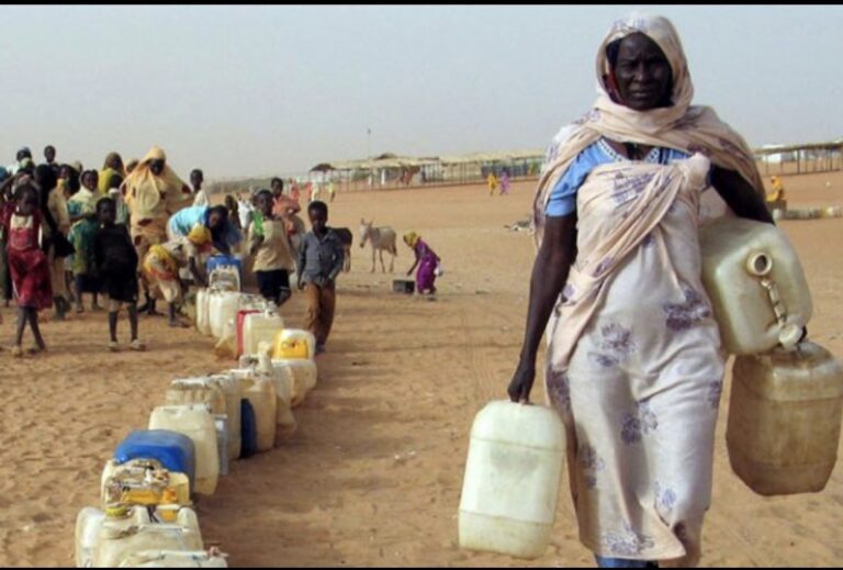 أزمة مياه الشرب في الفاشر