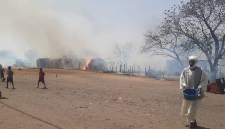 حريق ابوكارنكا