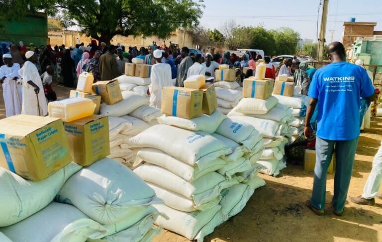 وصول مساعدات إلى دارفور