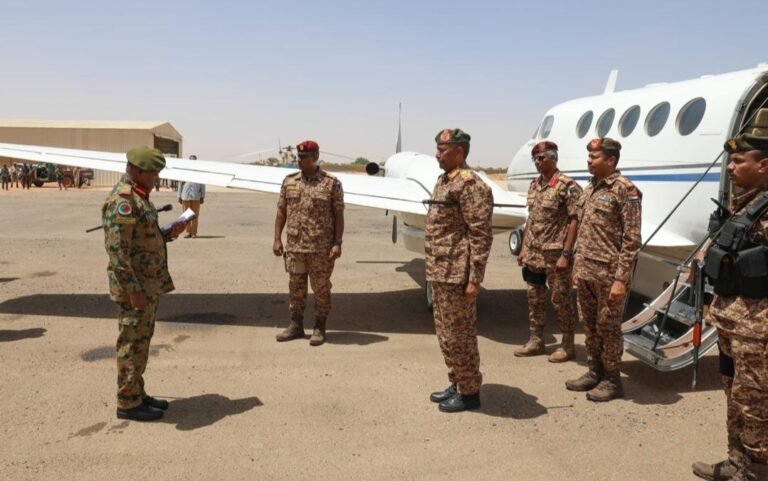 البرهان في شندي