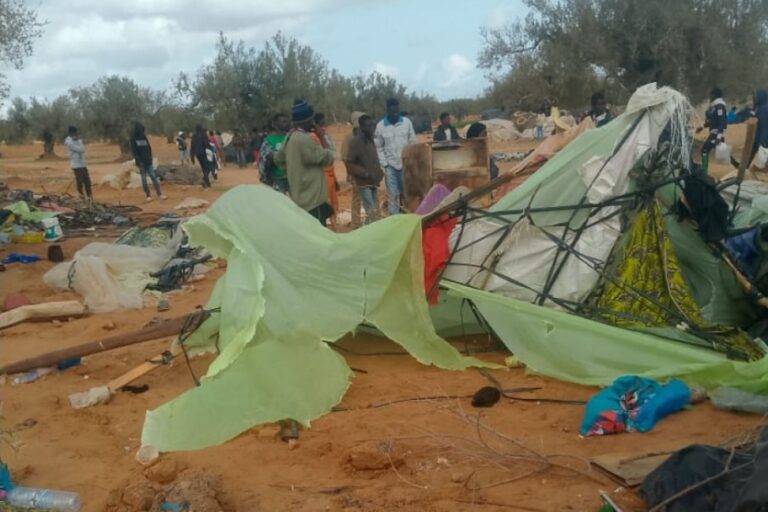 مخيمات اللاجئين في تونس