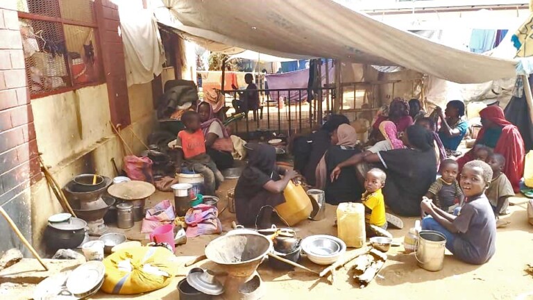 نازحو الدبة