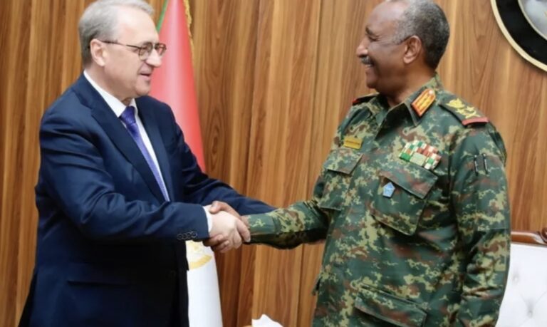 البرهان والمبعوث الروسي