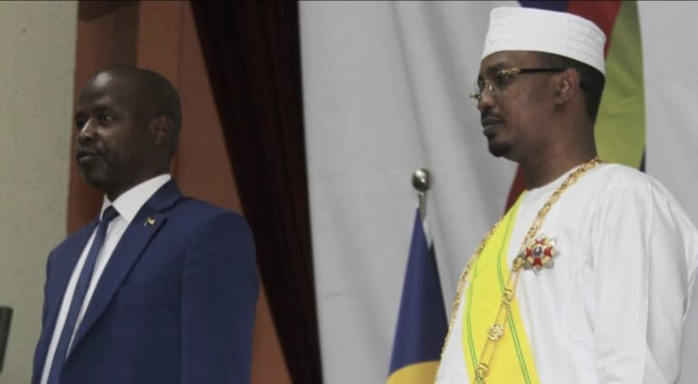 الهادي ادريس والرئيس التشادي
