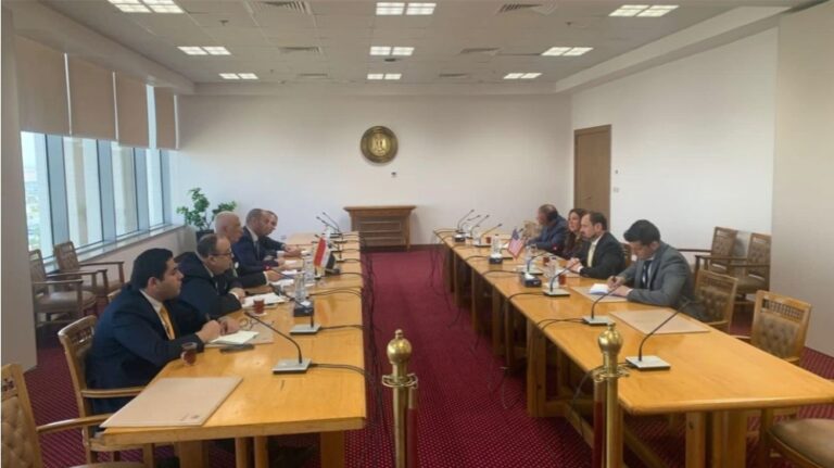 مبعوث بايدن مع مصر