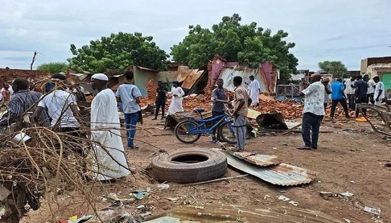 دارفور-تخريب