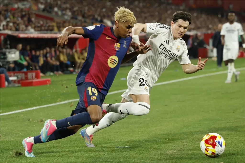 برشلونا والريال