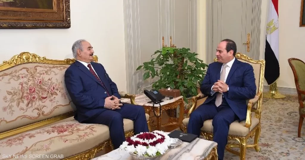 السيسي وحفتر