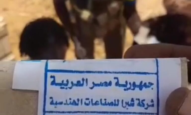 ضبط اسلحة مصرية