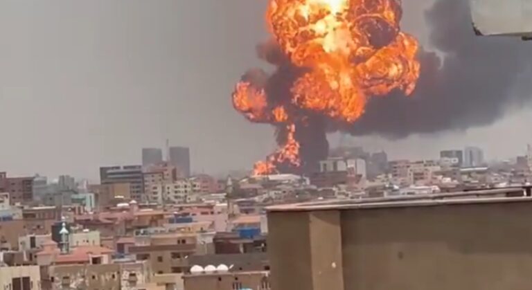 اثار الحرب. - الخرطوم