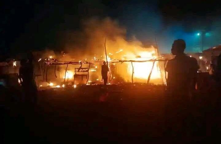حريق الفاو