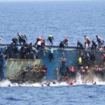 فاجعة قبالة ليبيا .. مصرع 38 مهاجراً بينهم سودانيون بعد غرق قارب تهريب