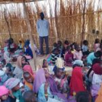 جلسات دعم نفسي للأطفال المتأثرين بالحرب في أزوم بوسط دارفور ضمن مبادرات إنسانية متواصلة